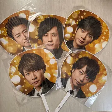 아라시 부채 ARASHI 5 x 20
