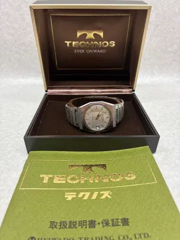 레어 미사용품 1970-80년대 TECHNOS 손목시계 CAPRI 2세대