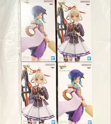 4개 세트 몬스터 스트라이크 ESPRESTO 피규어 마사무네 야쿠모