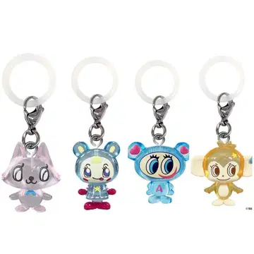 나루미야 캐릭터즈 메지루시 액세서리 4점 세트