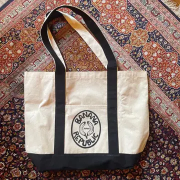 BANANA REPUBLIC 토트백 화이트/블랙