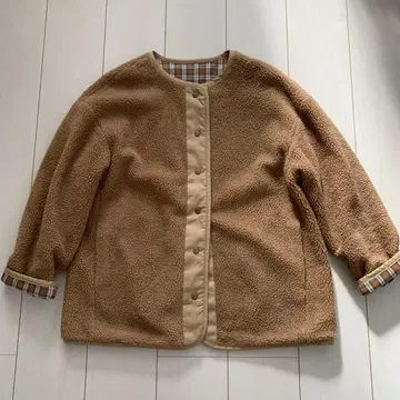 리버서블 보아 자켓