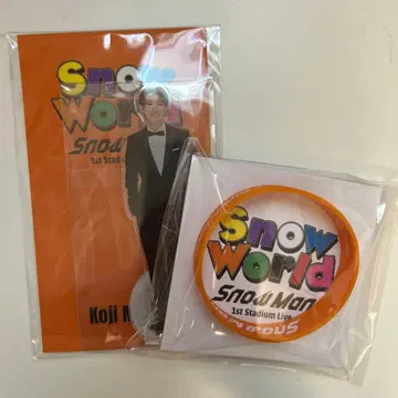 Snow World 1st Stadium Live 아크릴 스탠드 무카이