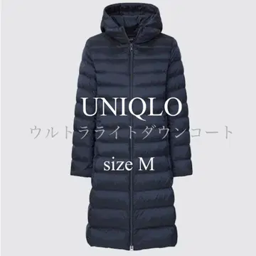 인기 [유니클로] 울트라 라이트 다운 코트 블랙 사이즈 M