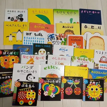 아기 그림책 묶음 판매 Sassy 0세부터 들려주는 책 자동차 동물 체조