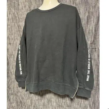 Wizzard 위자드 사이드 지퍼 맨투맨 트레이닝복 도메스틱