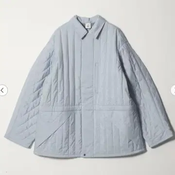 새상품 6(ROKU) 퀼팅 블루종 블루