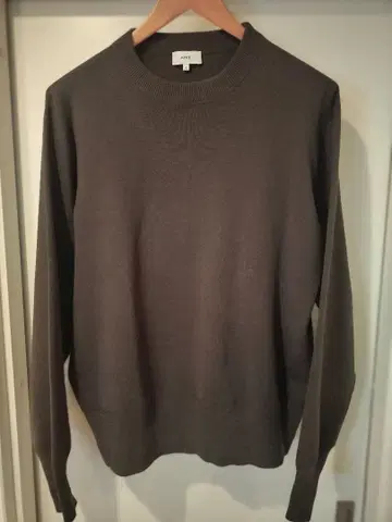 hyke 코튼 니트 그레이 사이즈 4