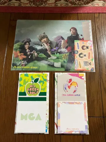 Mrs. GREEN APPLE 제일복권 H상 3개 세트
