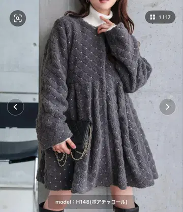 [ 작은 키 대상 사이즈 ] 볼륨 페플럼 코트