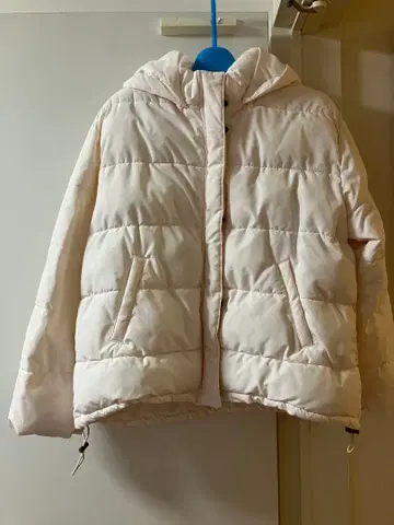 다운풍 면 충전 점퍼