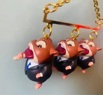 디즈니 스토어 주토피아 레밍 비즈니스맨 키링 키체인