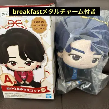 제일복권 미세스 A상 봉제인형 마스코트 메탈 참