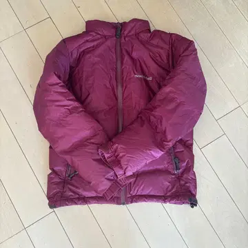 montbell 다운 자켓 M 와인 레드