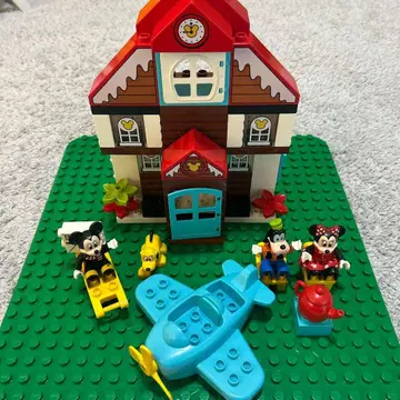 레고 듀플로 디즈니 미키와 미니의 홀리데이 하우스 덤 포함