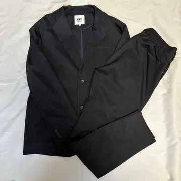 WWS 워크웨어 수트 다크 네이비 자켓과 팬츠 세트