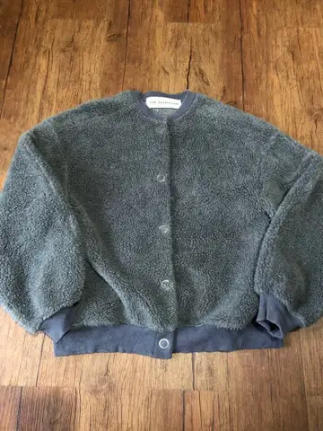 THE SHINZONE 보아 플리스 케이프 린 블루종