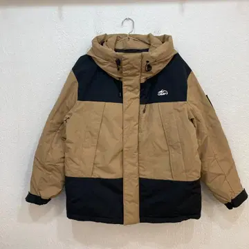 캠핑세븐 CAMP7 다운 자켓 베이지/블랙 [ L ]