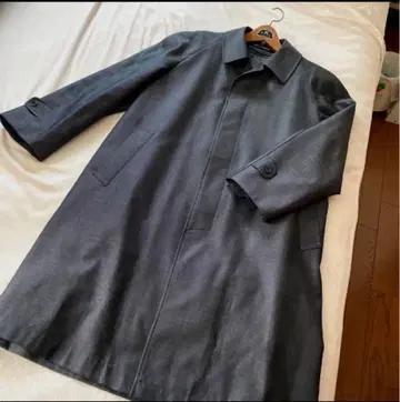 롱 코트 라이너 포함 코트 남성용 신사 비즈니스 코트