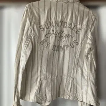 타미힐피거 스트라이프 자켓