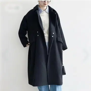 SHIPS any 발마칸 코쿤 코트 25AW