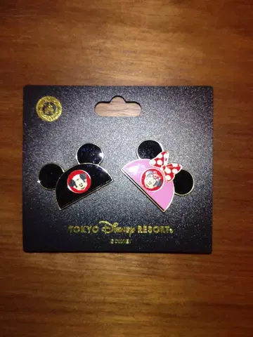도쿄 디즈니 리조트 미키 미니 핀 배지 세트