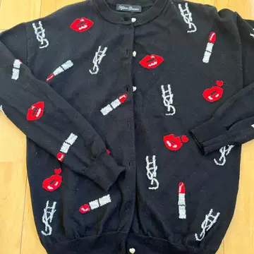 Hysteric Glamour 블랙 니트 가디건