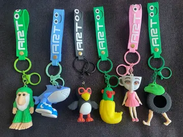 이탈리안 레인 로트 키링 6개 세트