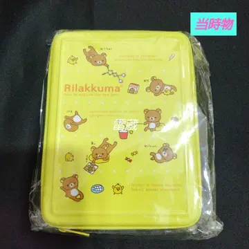 [새상품] 당시물 제일복권 리락쿠마 메모 지퍼 캔 케이스상