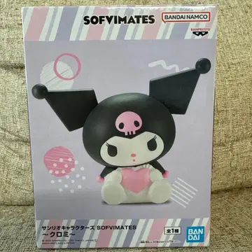 산리오 캐릭터즈 SOFVIMATES 소프트 비닐 쿠로미