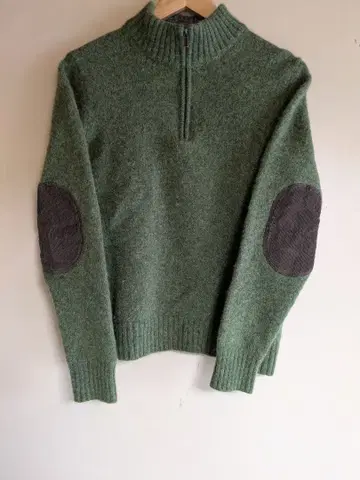 00s L.L.Bean 코튼 니트 엘보 패치 아웃도어 테크 계열