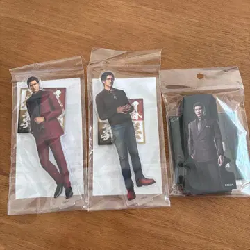 용과 같이 관혼상제전 아크릴 스탠드 미네 요시타카 3세트