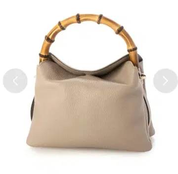 롤리스타라 대나무 핸들 가죽 백