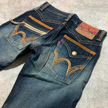 [ EDWIN ] 에드윈 463XVS 플랩&지퍼 스트레이트 데님 팬츠