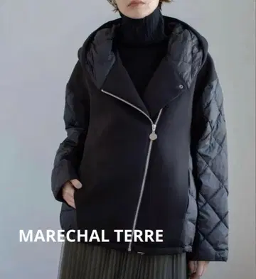 MARECHAL TERRE 블랙 다운 자켓