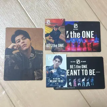 BE:FIRST 영화 무비치켓 구매 혜택 스티커 LEO 레오