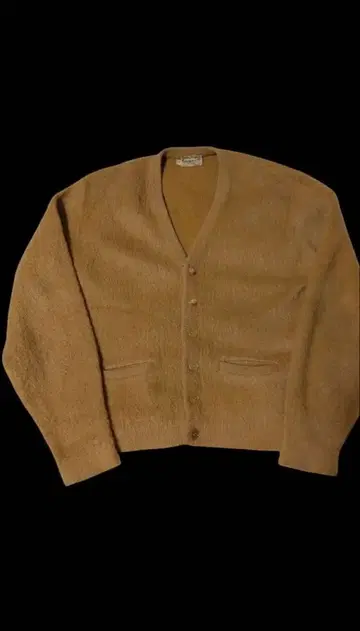 60s 캠퍼스 모헤어 가디건