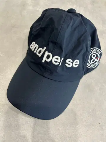 앤퍼시 남성용 레인 캡 네이비