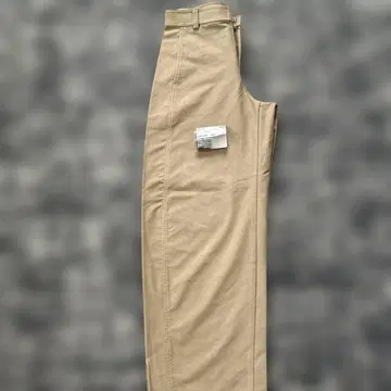 UNIQLO 배럴 실루엣 코튼 와이드 팬츠 / 긴 길이