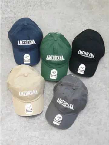 AMERICANA (아메리카나) 47 클린업 캡 [FC-003]