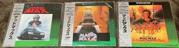 레이저 디스크 머드 맥스 1.2. 썬더돔 세트 오비 포함 LD