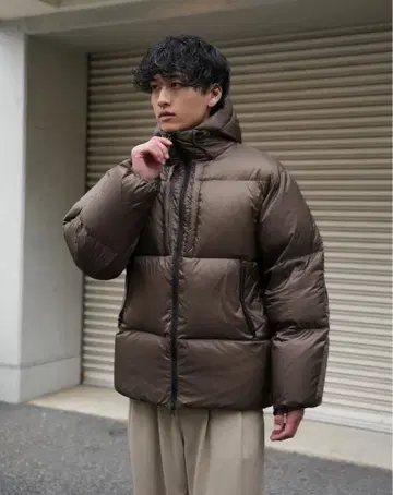 컴포트 다운 후드티 B5131