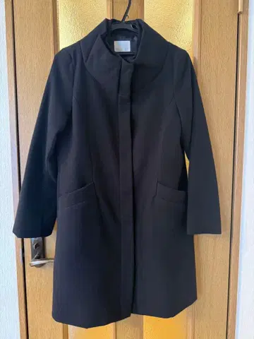 grove 블랙 롱 코트