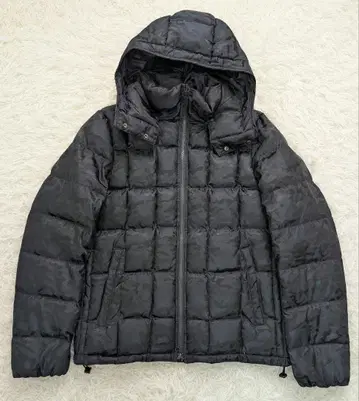 nano universe 다운 자켓 카모플라쥬 패턴 L