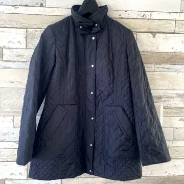 EVEX KRIZIA 다크 네이비 퀼팅 자켓