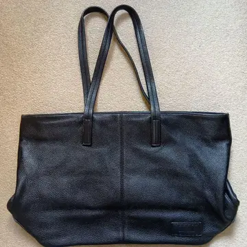 [ 새상품급 ] JOSEPH ABBOUD 블랙 소가죽 토트백