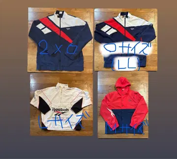 Reebok 나일론 자켓 4개 세트