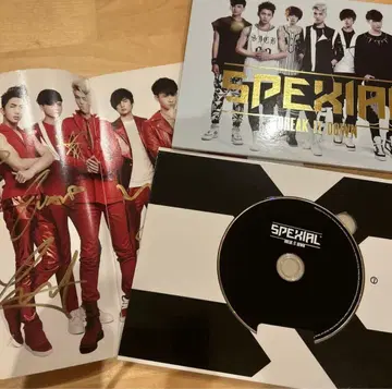 친필 사인 포함 spexial CD 앨범 홍정 임자홍 teddy 황위진