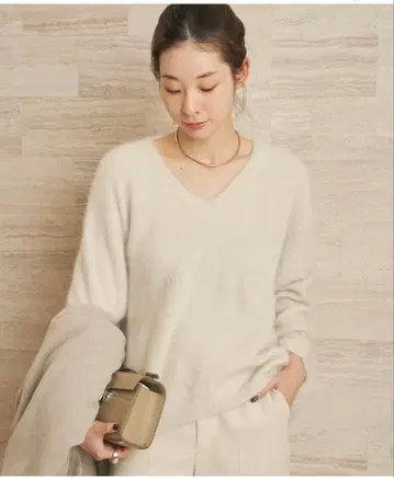 plage Light fur V nuance 풀오버