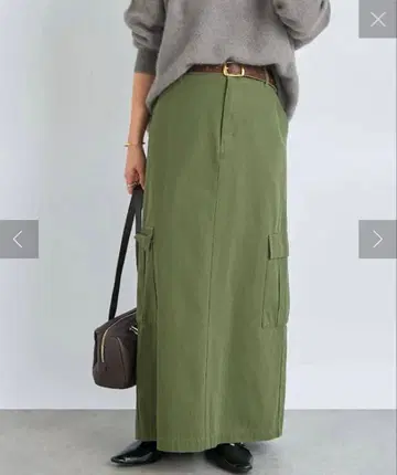 RIVE DROITE [ MONN.:.(몬) ] 카고 맥시 스커트